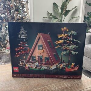 LEGO Ideas A-Frame Cabin 2,000+ pieces NEW